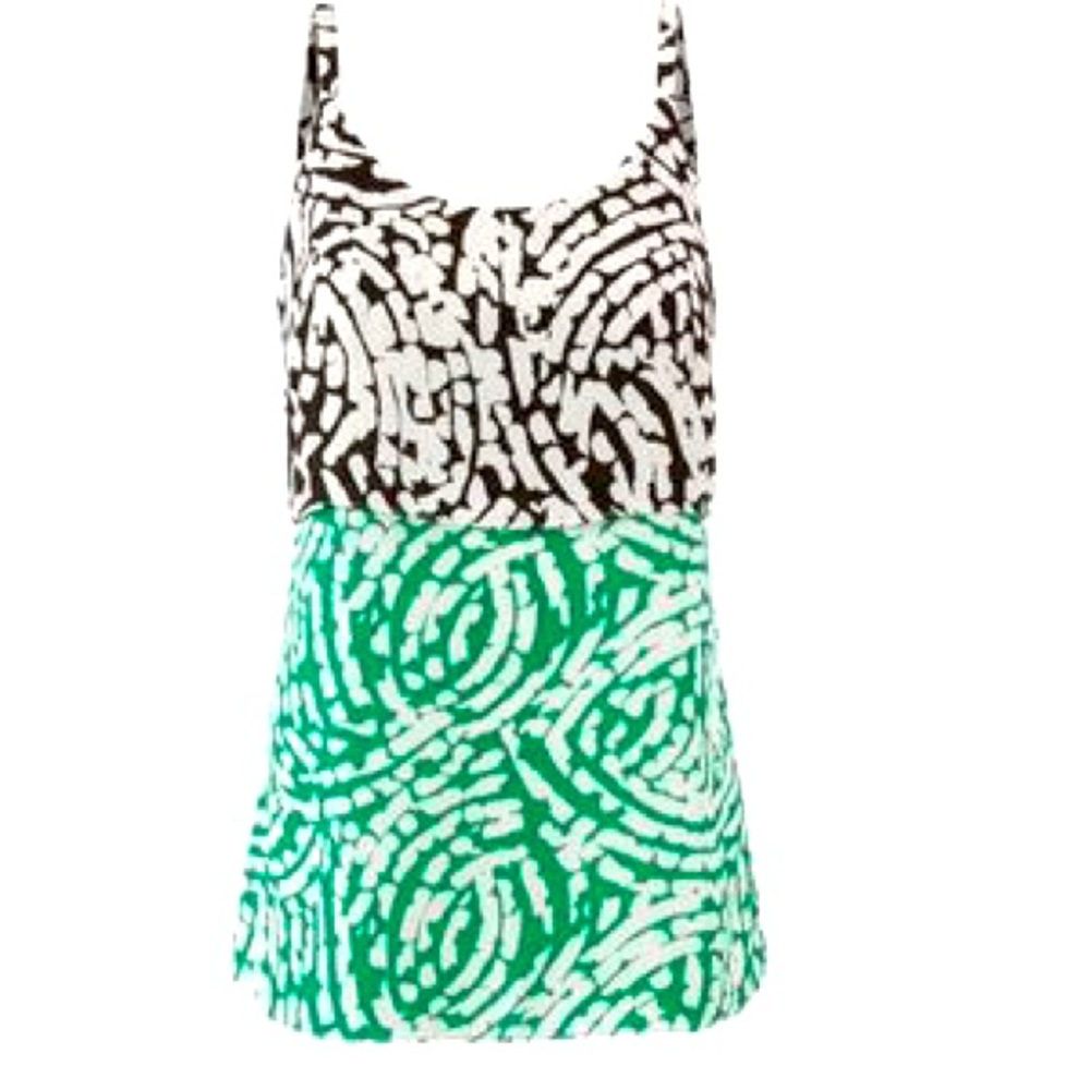 NWOT CAbi 5732 CAbi Hobnob Cami tank top